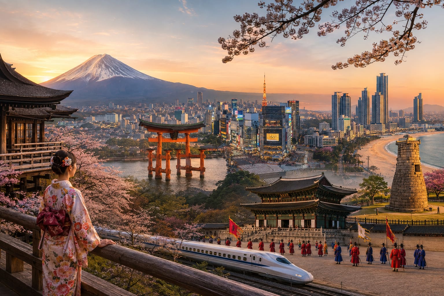 Lo Mejor de Japón y Corea