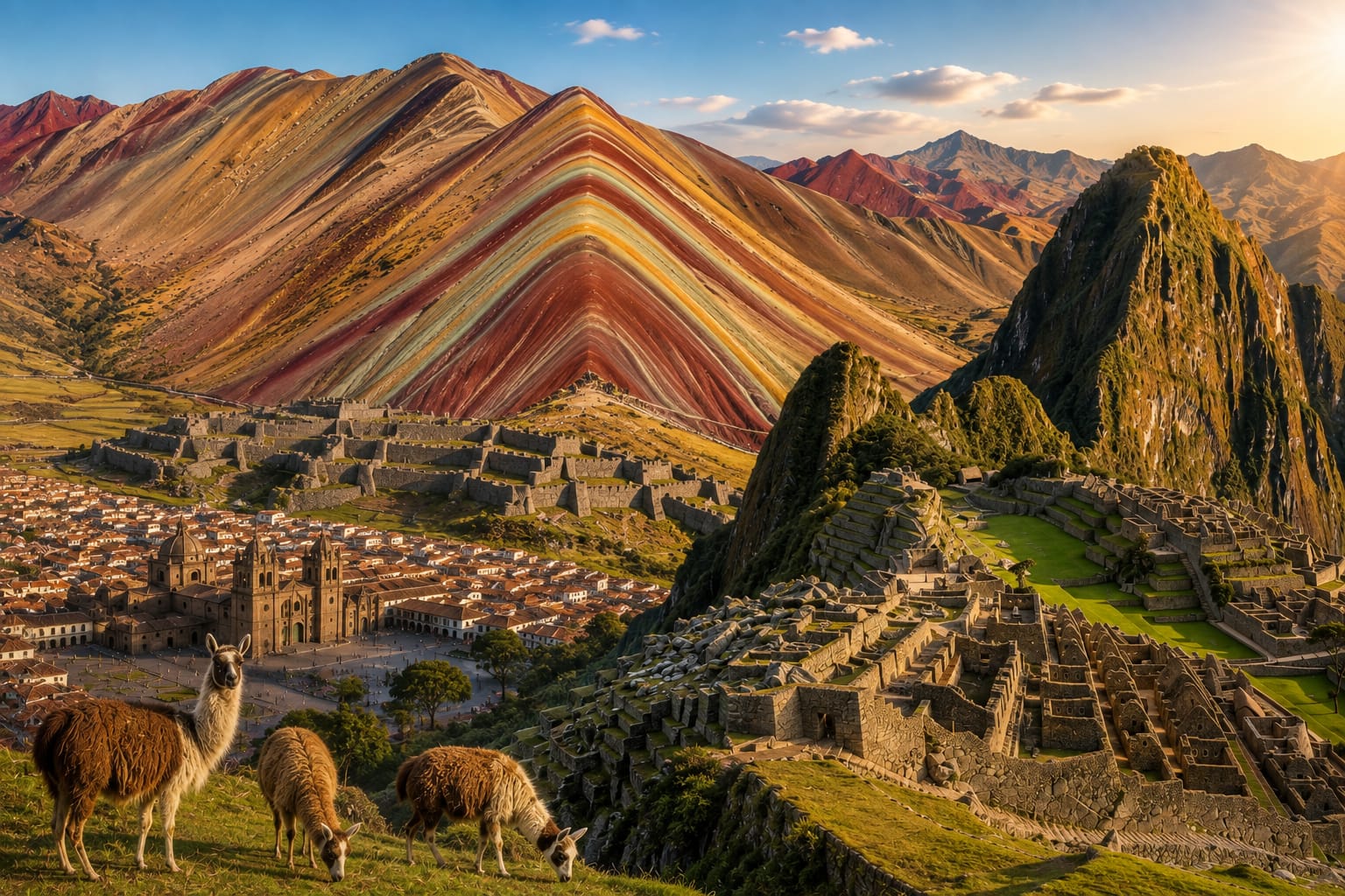 Cusco, Machu Picchu & Vinicunca