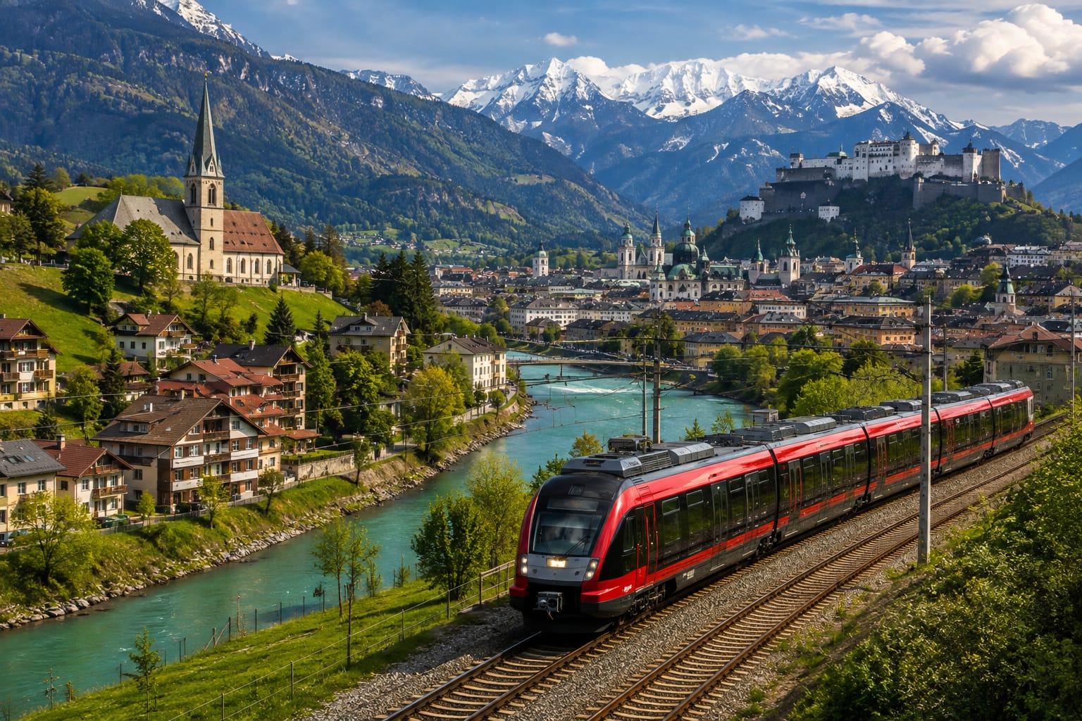 Austria Mágica en Tren