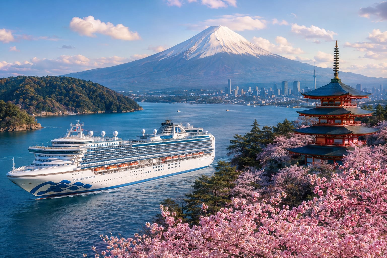 ¡Crucero por Japón!