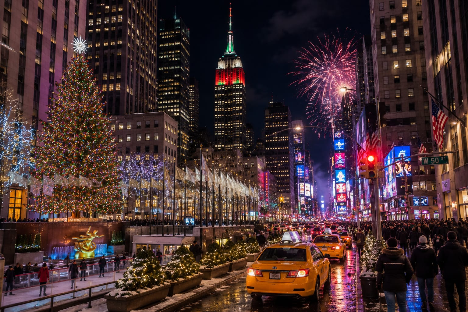 Fin de Año en Nueva York